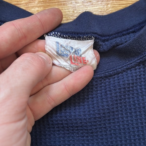 Vintage Fightin Irish Long Sleeve Shirt / L / 1996 / Notre Dame / Locker Line - Picture 4 of 9